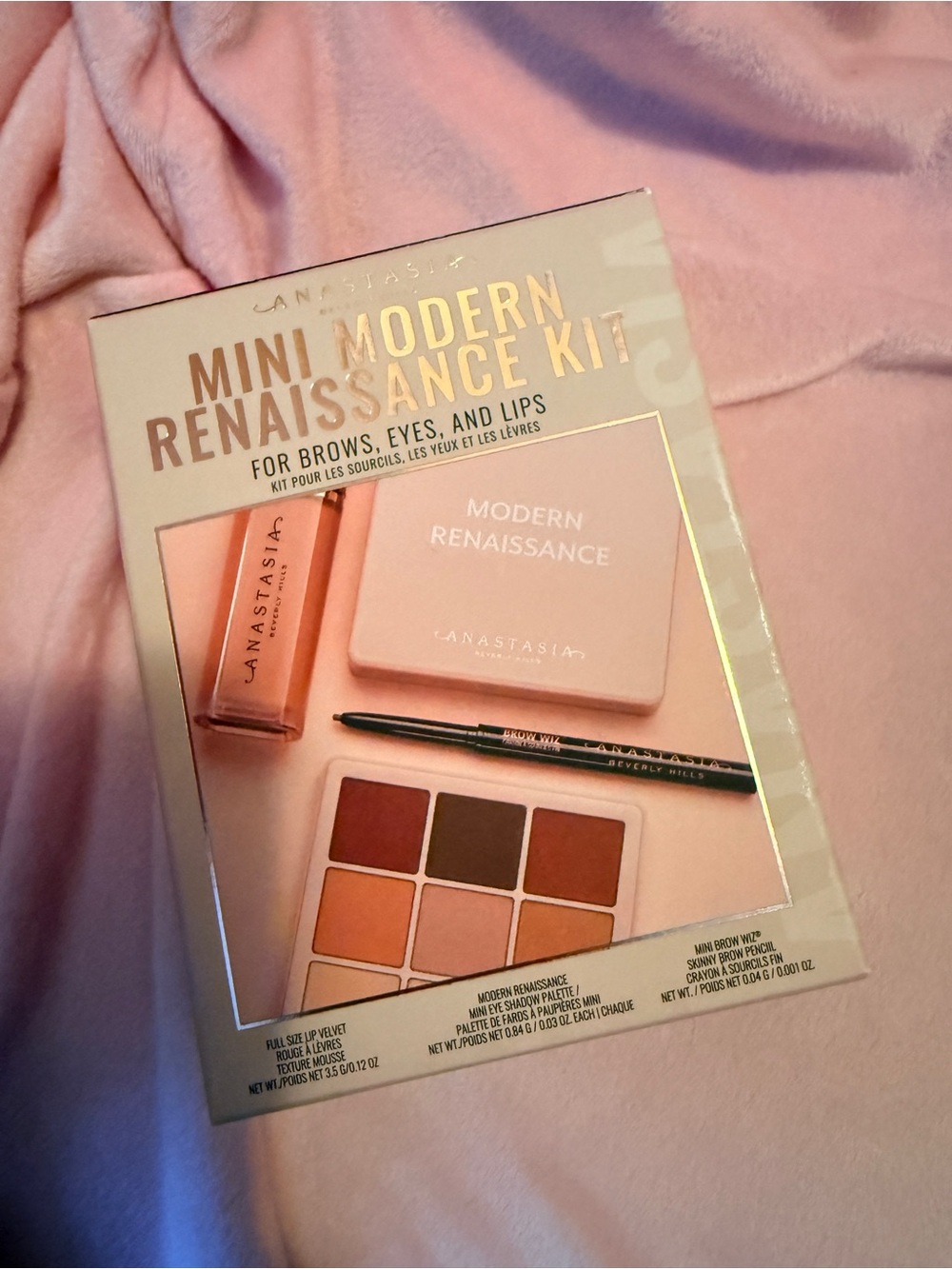 Anastasia Beverly Hills Mini Modern Renaissance Eyes & Lips Kit - Pink Neutrals